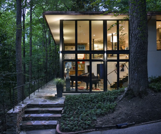 Exterior Elevation Evening