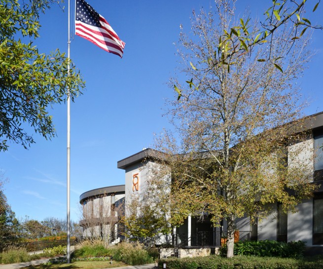 201 Building Exterior Approach