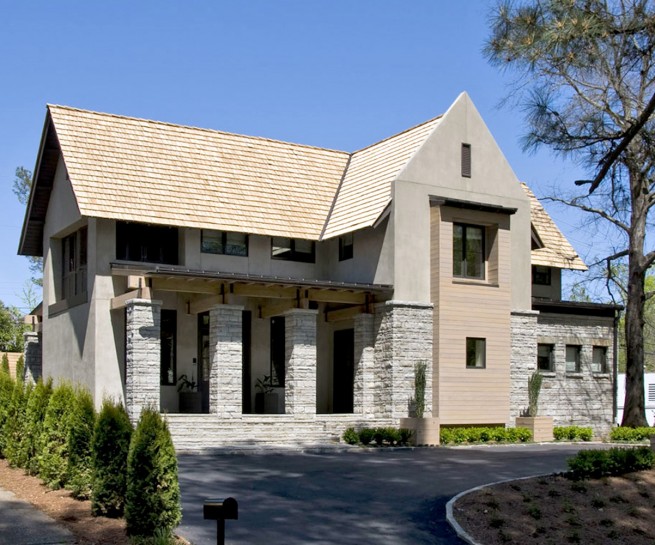 Thrower Residence Exterior Approach